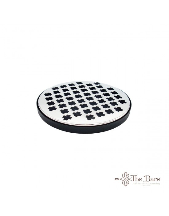 Кръгъл метален мат черен - The Bars