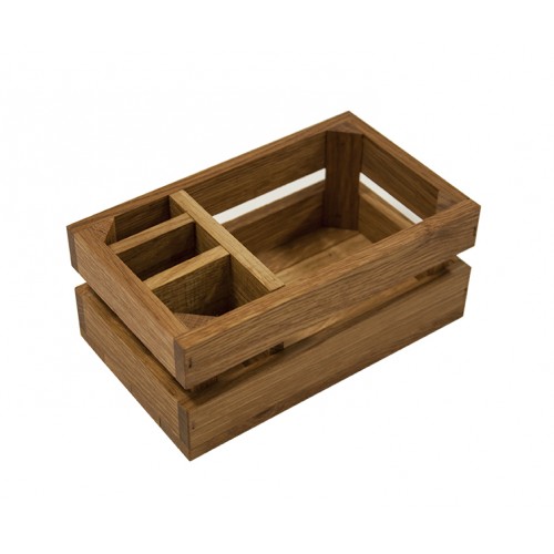 Дървена щайга за комплектен прибор по индивидуални размери