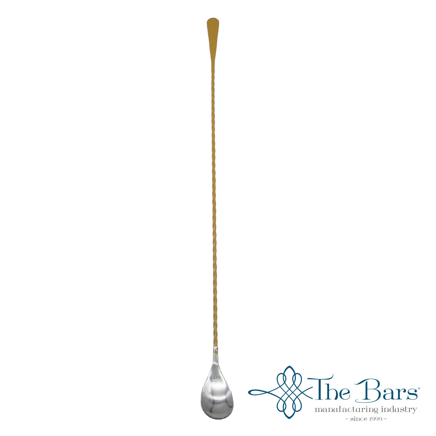 Барова лъжица Hoffman Twist Mustard 45cm - The Bars 