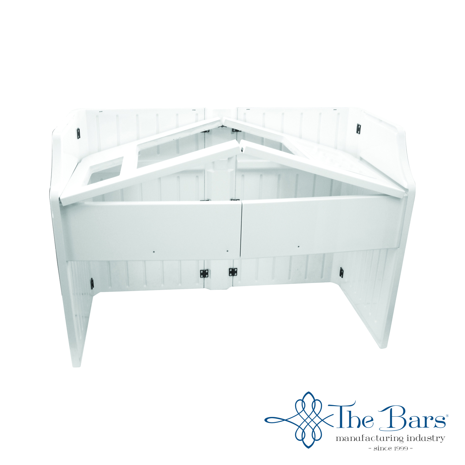 Преносим бар в бяло/черно - The Bars 