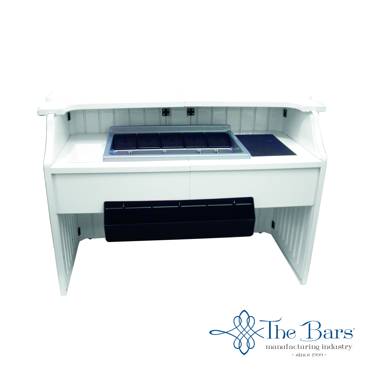 Преносим бар в бяло/черно - The Bars 