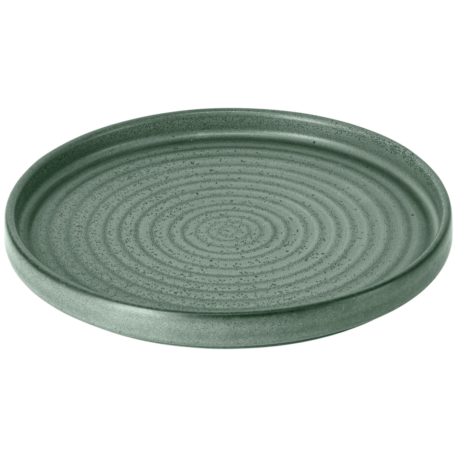 Vega Snug Green  чиния с нисък  борд Ø20.5см
