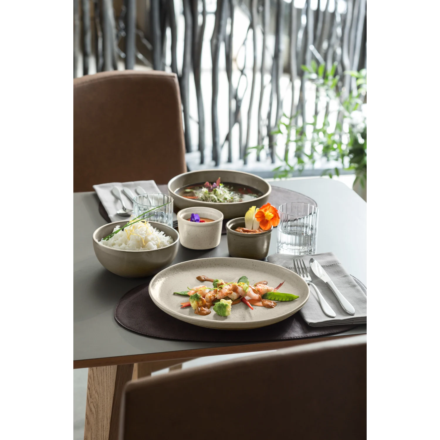 Vega Ossora Dark Taupe Купа 450ml /15.5cm