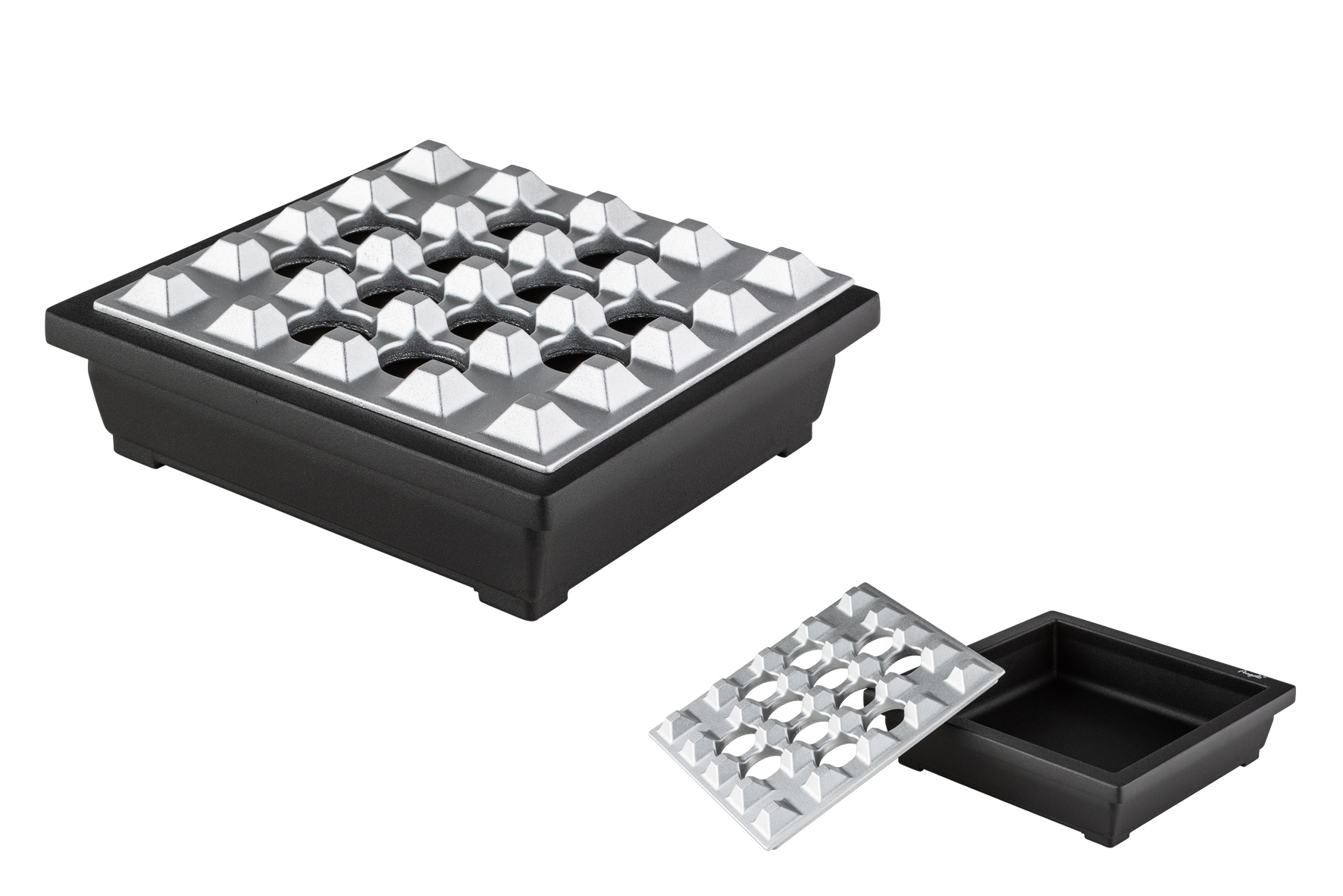 Пепелник за пури Angelo с решетка  18/18см 