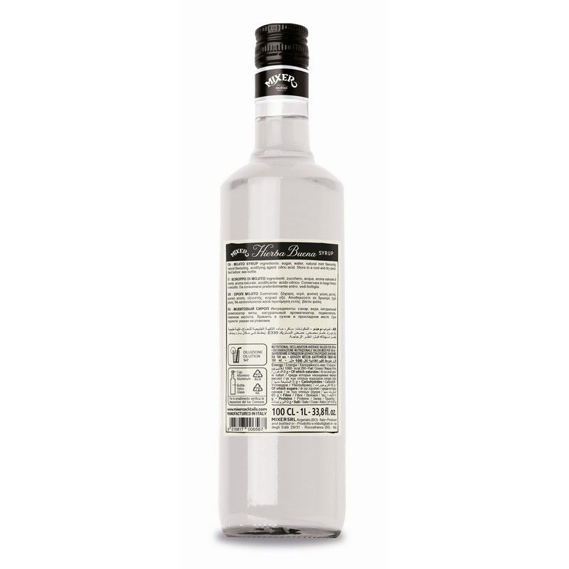 Mixer Сироп Мохито 1L Premium Bar Syrup Hierba Buena