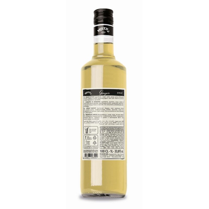 Mixer Сироп Джинджифил 1L Premium Bar Syrup Ginger