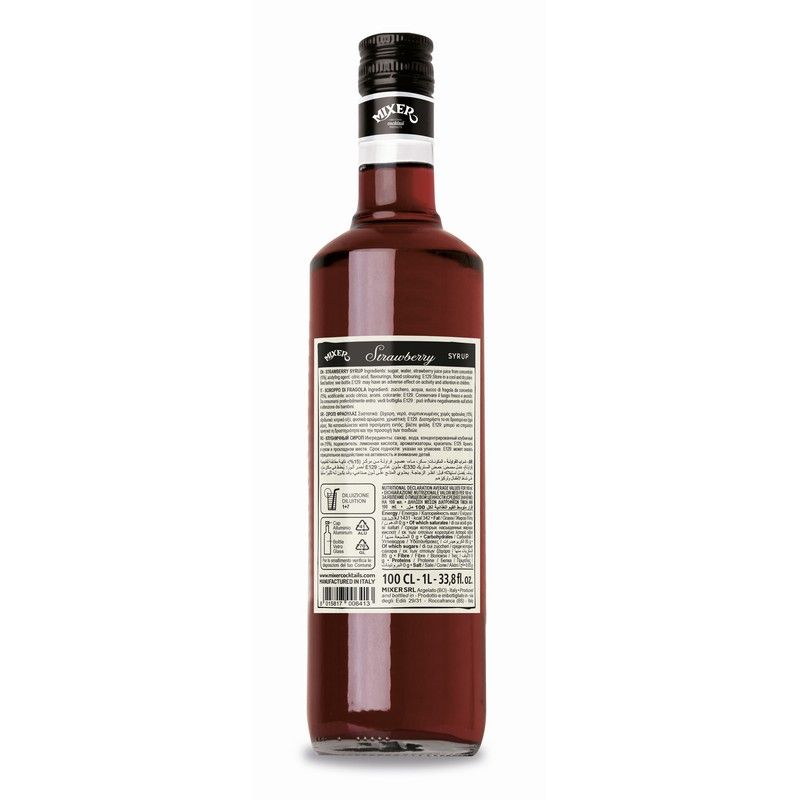 Mixer Сироп Ягода 1L Premium Bar Syrup Strawberry