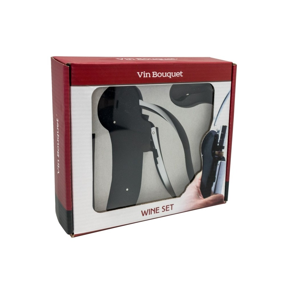 Vin Bouquet комплект тирбушон с нож за фолио и резервен накрайник