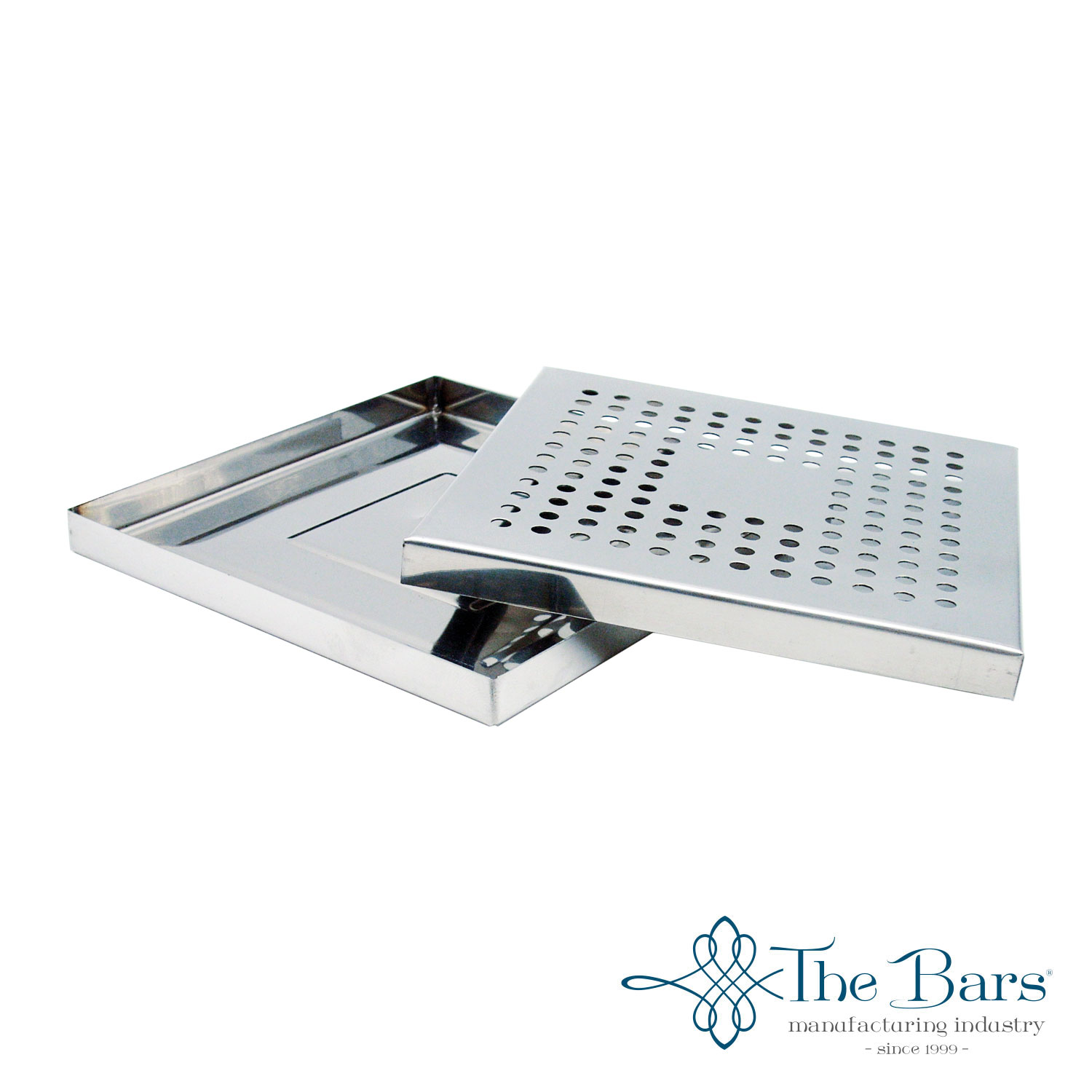 Бар мат метален квадратен 15/15см - The Bars 