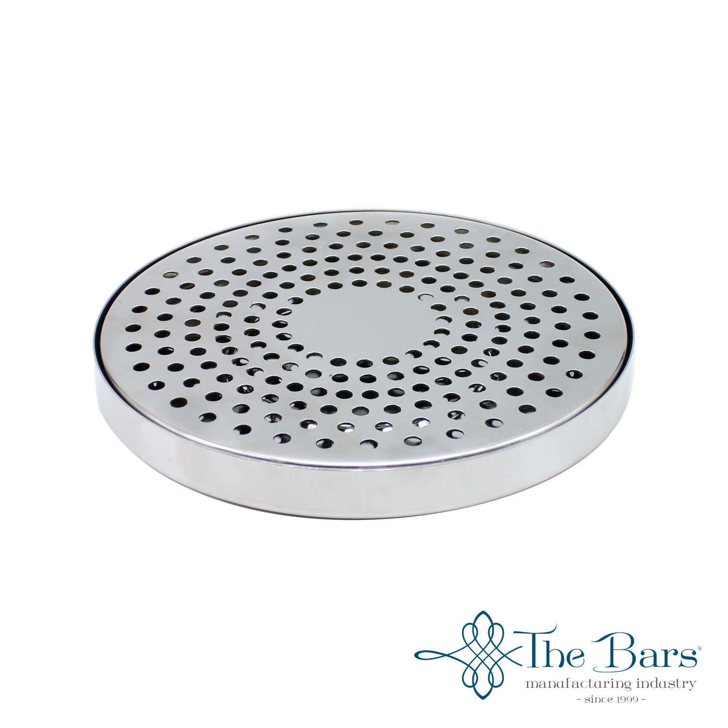 Кръгъл метален мат иноксов - The Bars