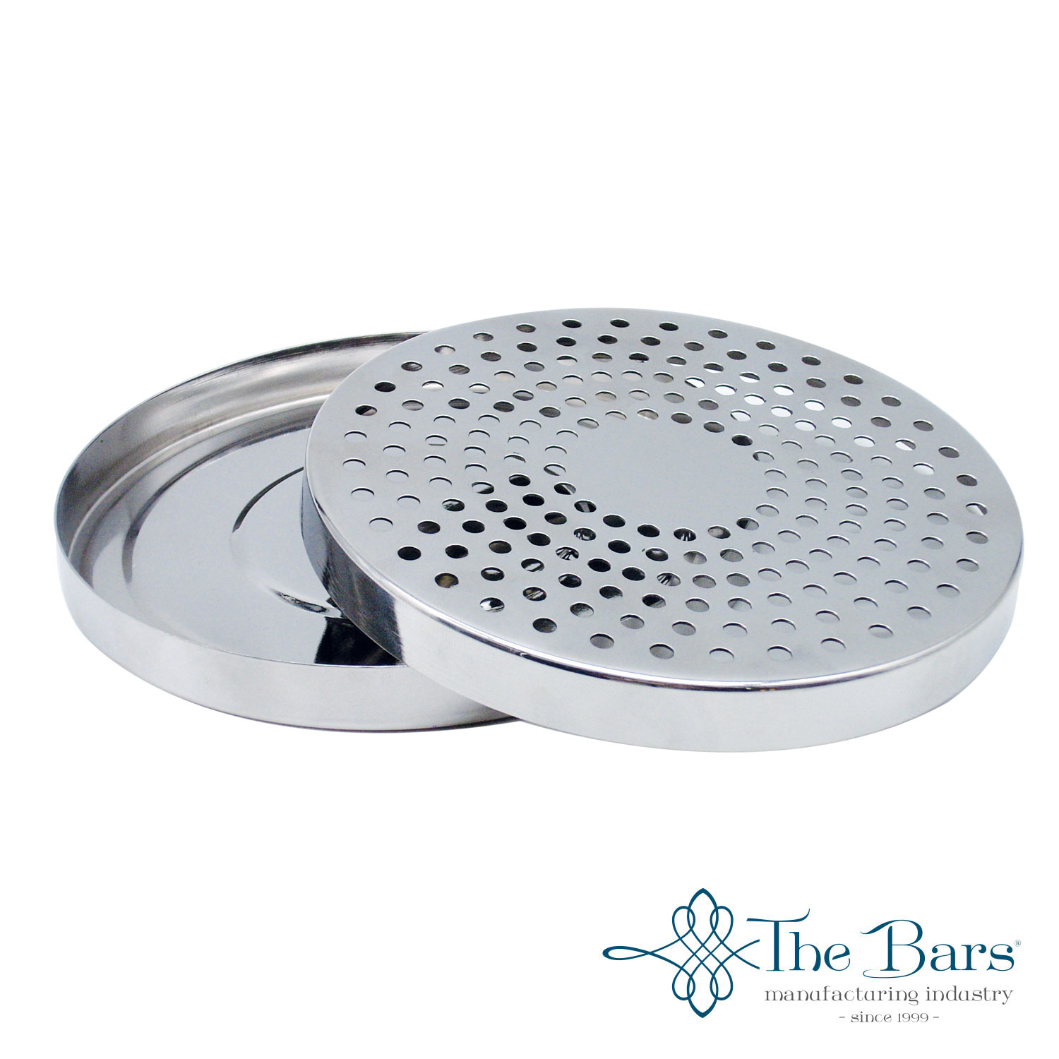 Кръгъл метален мат иноксов - The Bars