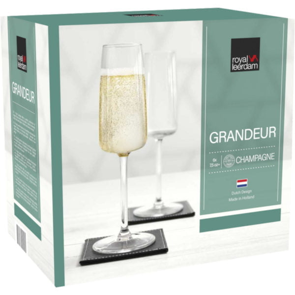 Grandeur Champagne чаша за шампанско 220ml - Royal Leerdam 