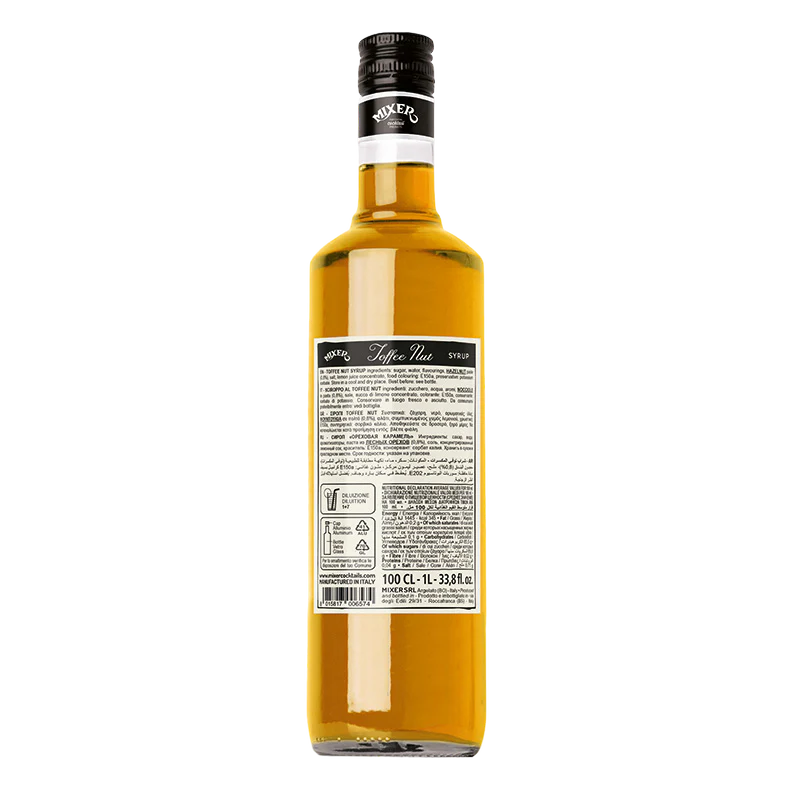 Mixer Сироп Тофи Нът  1L Premium Bar Syrup Toffee Nut
