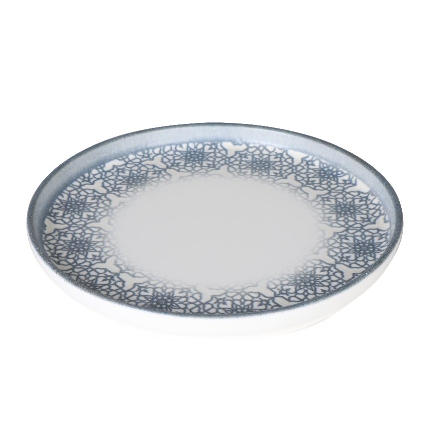 Kratos Casa Blue чиния с борд Ø19cm - Kütahya