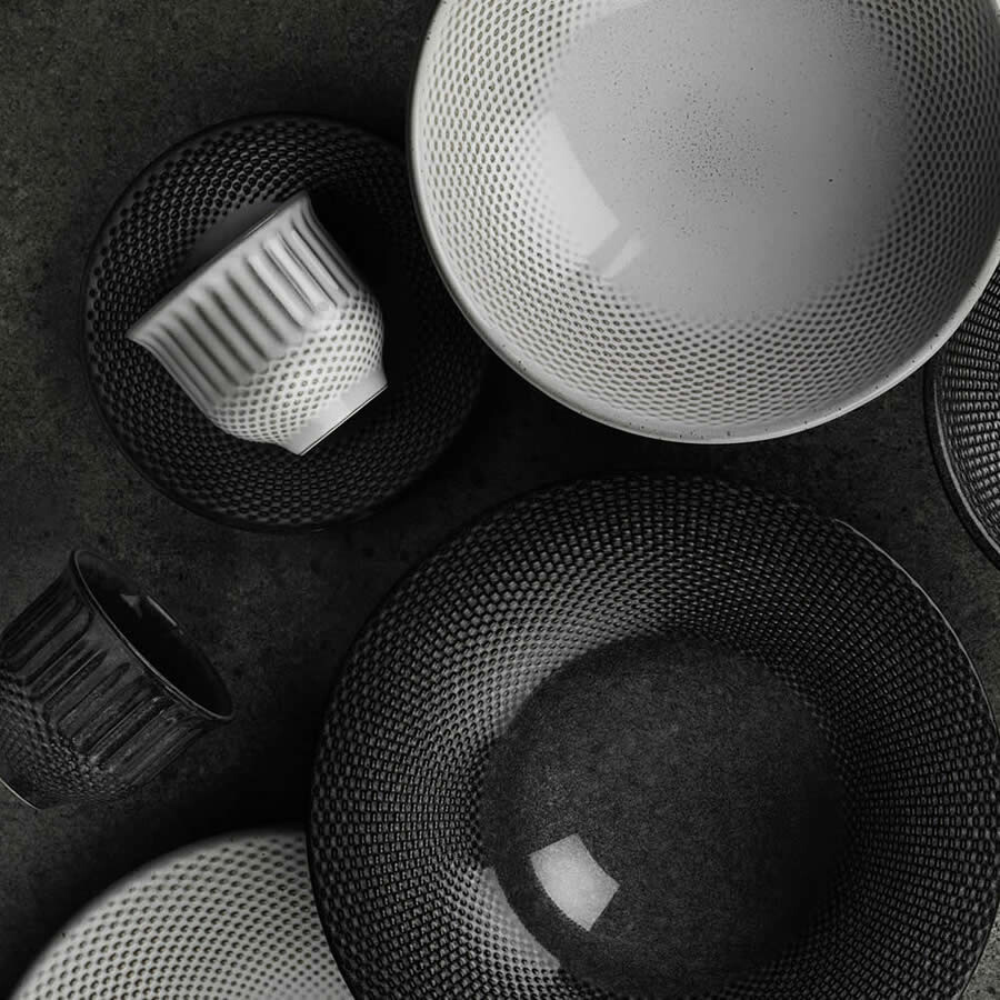  Panio Anthracite чиния за паста Ø28cm - Kütahya