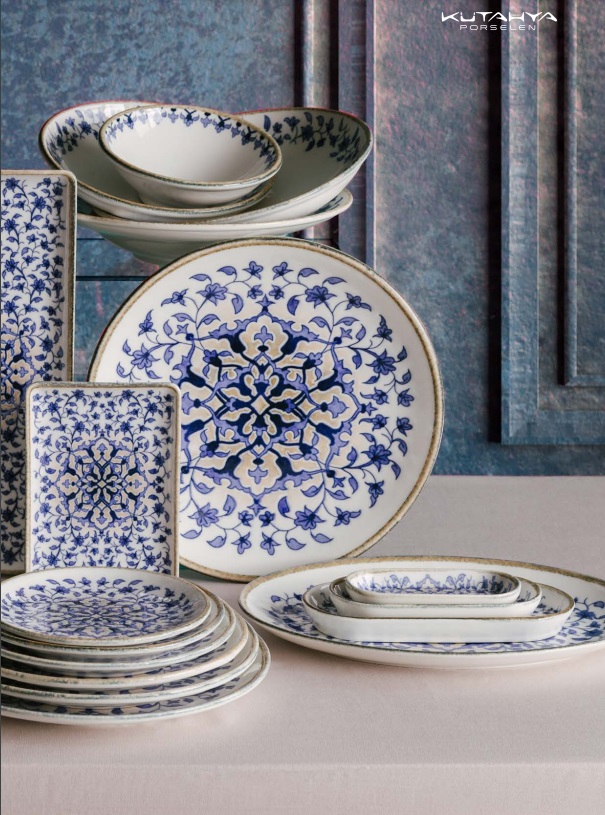 Tile Legacy дълбока чиния Ø21cm  - Kütahya