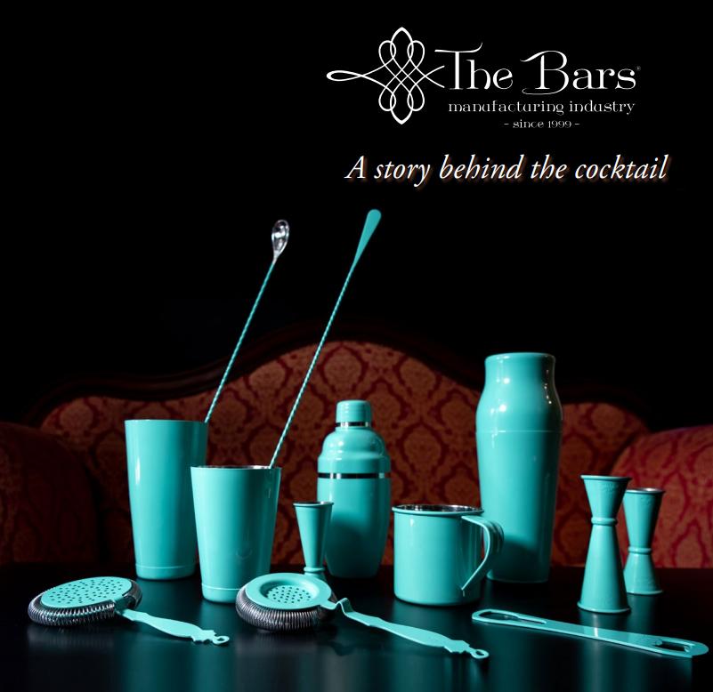 Шейкър 2 части 900мл Tiffany - The Bars 