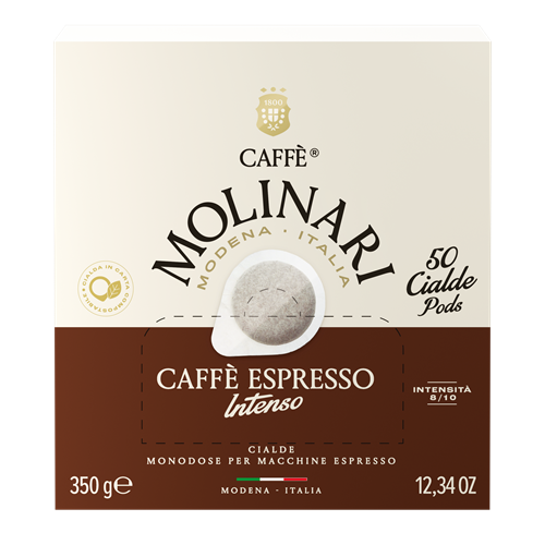 Кафе дози Molinari Cafe Espresso Intenso  кашон 50 бр.