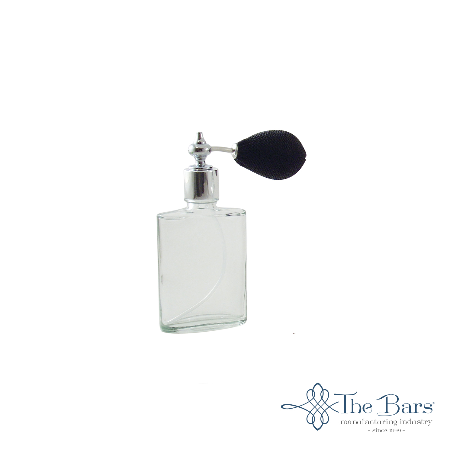 Стъклена бутилка с пулверизатор 50мл - The Bars 