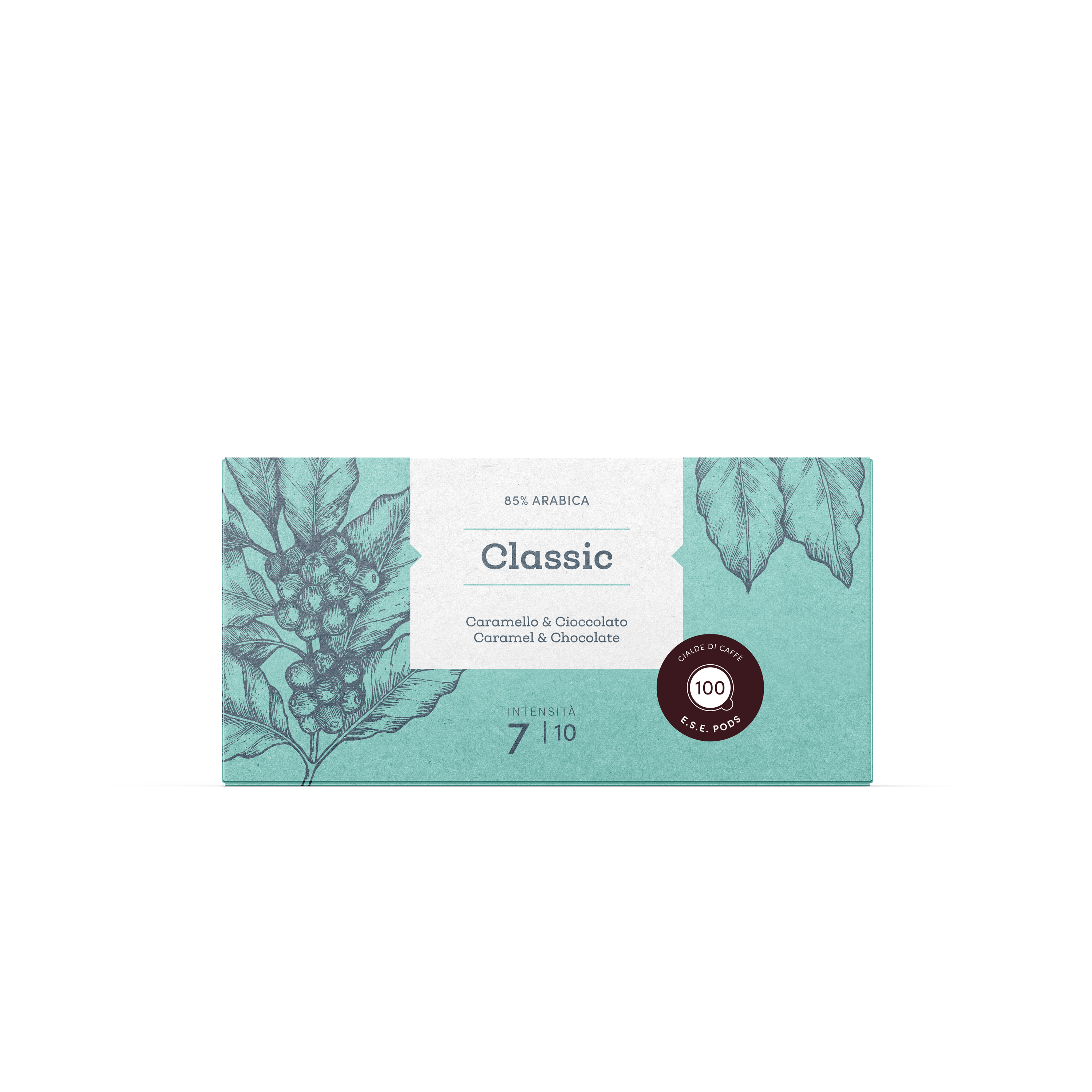 Pedron Classic  85%  Arabica - 100броя капсули х 7.5 g  - Espresso Point