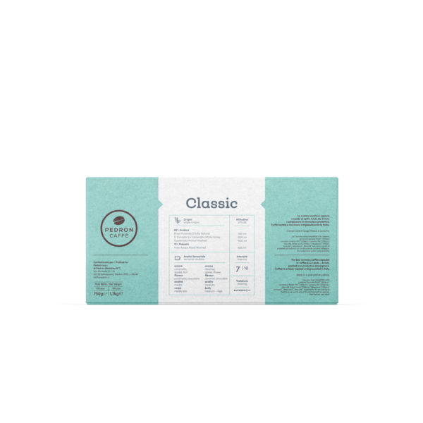 Pedron Classic  85%  Arabica - 100броя капсули х 7.5 g  - Espresso Point