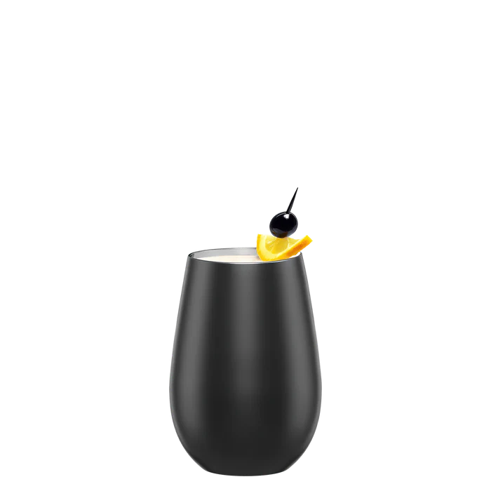 Olympic Tumbler черно/сребърно 465ml - cocktail - Stolzle