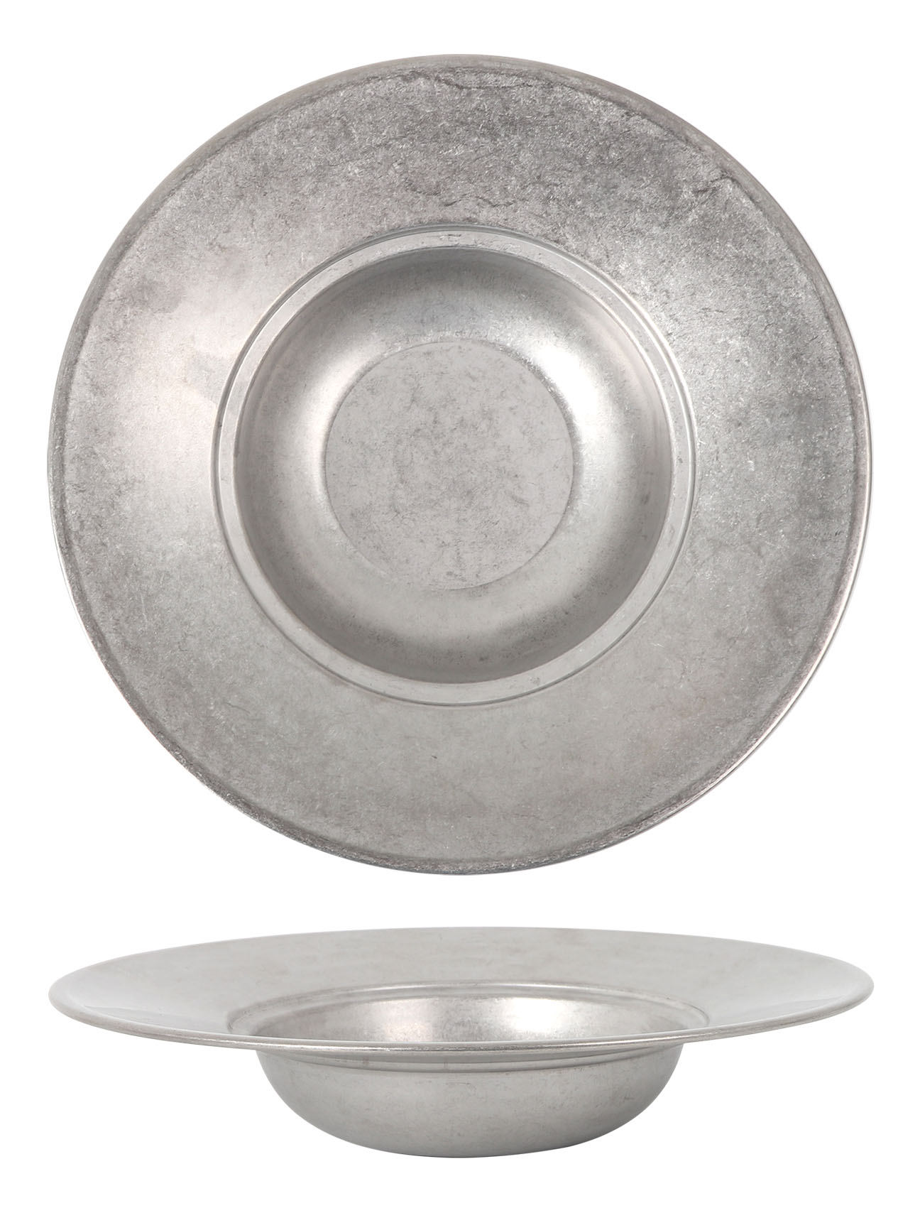 Vintage Old silver inox чиния за паста  26/5.6cm - Viejo Valle