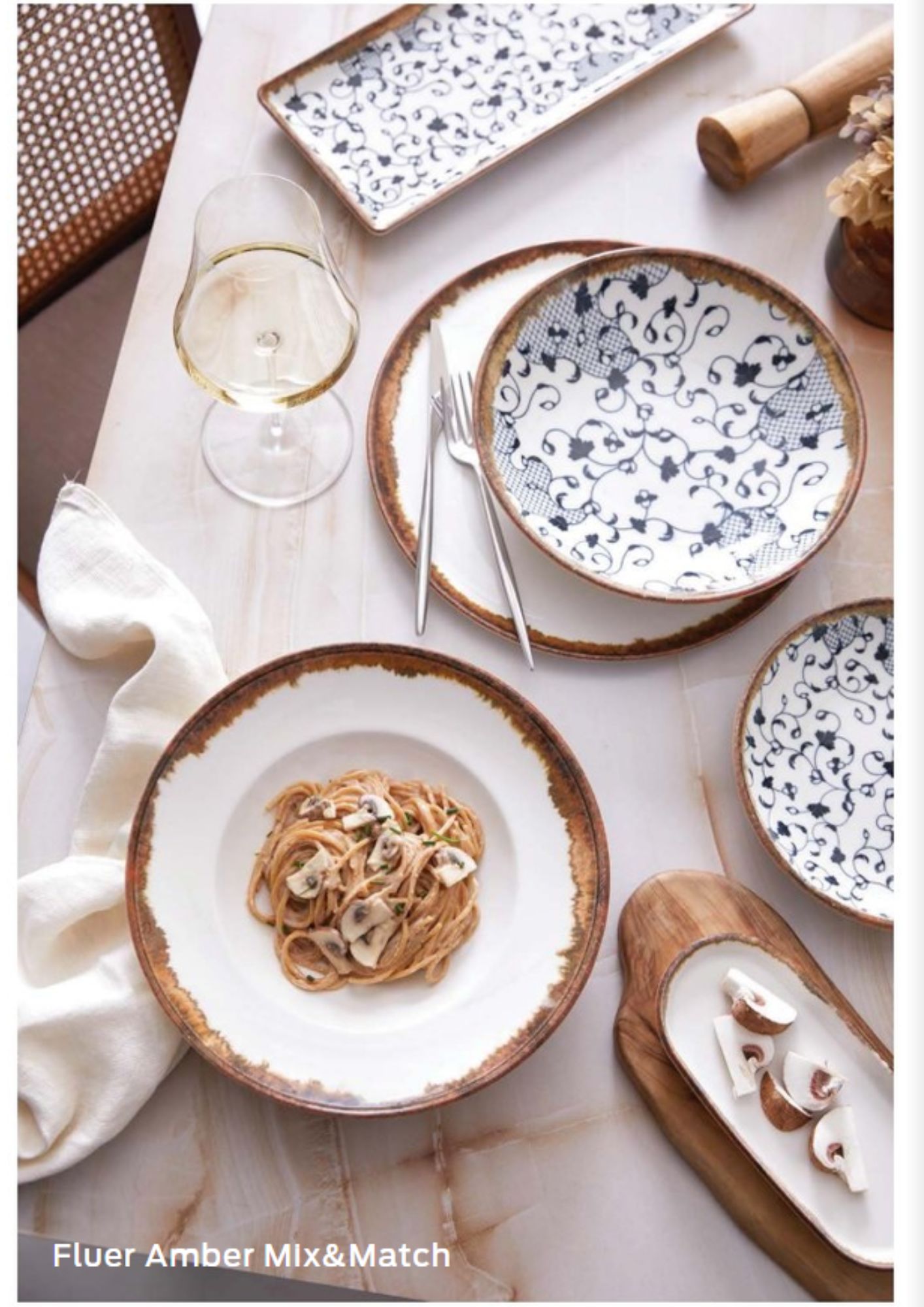 Fluer Amber чиния Ø27cm - Kütahya