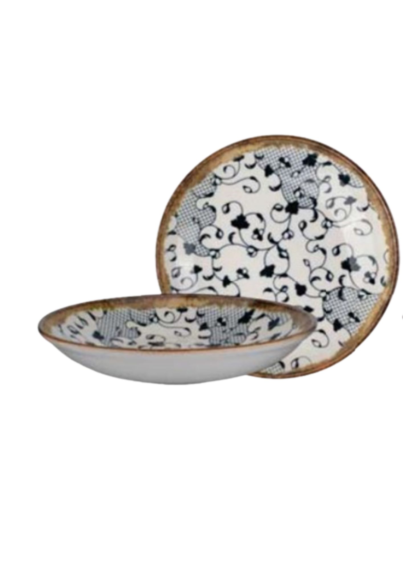 Fluer Amber дълбока чиния Ø25cm - Kütahya