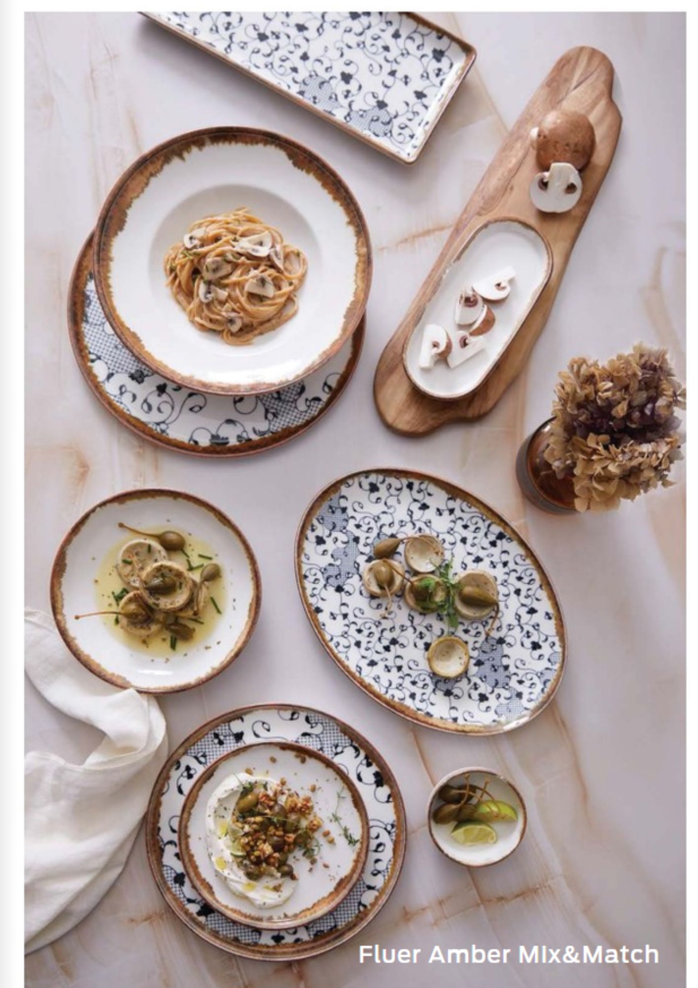 Fluer Amber чиния за паста Ø27cm - Kütahya 