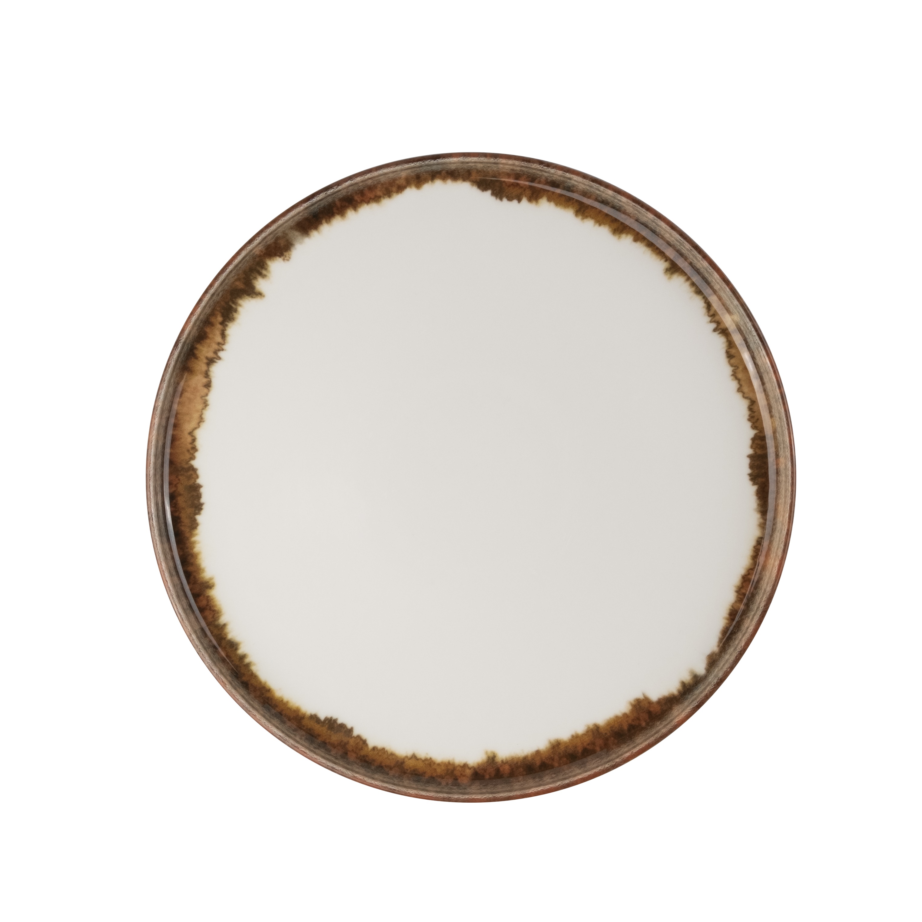 Fluer Amber Beige чиния с борд  Ø19cm - Kütahya 