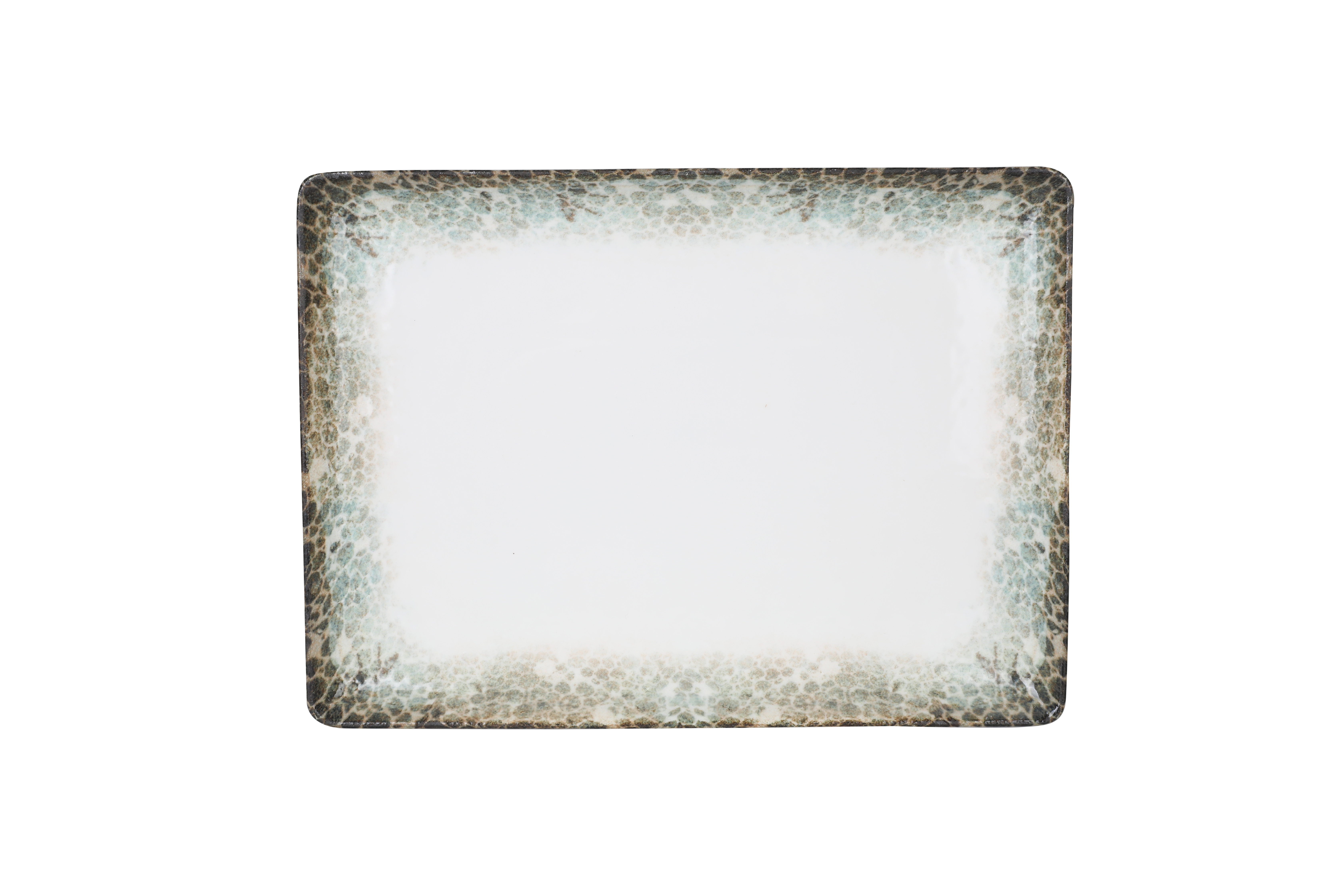 Rust Green правоъгълно плато 30/22cm - Kütahya