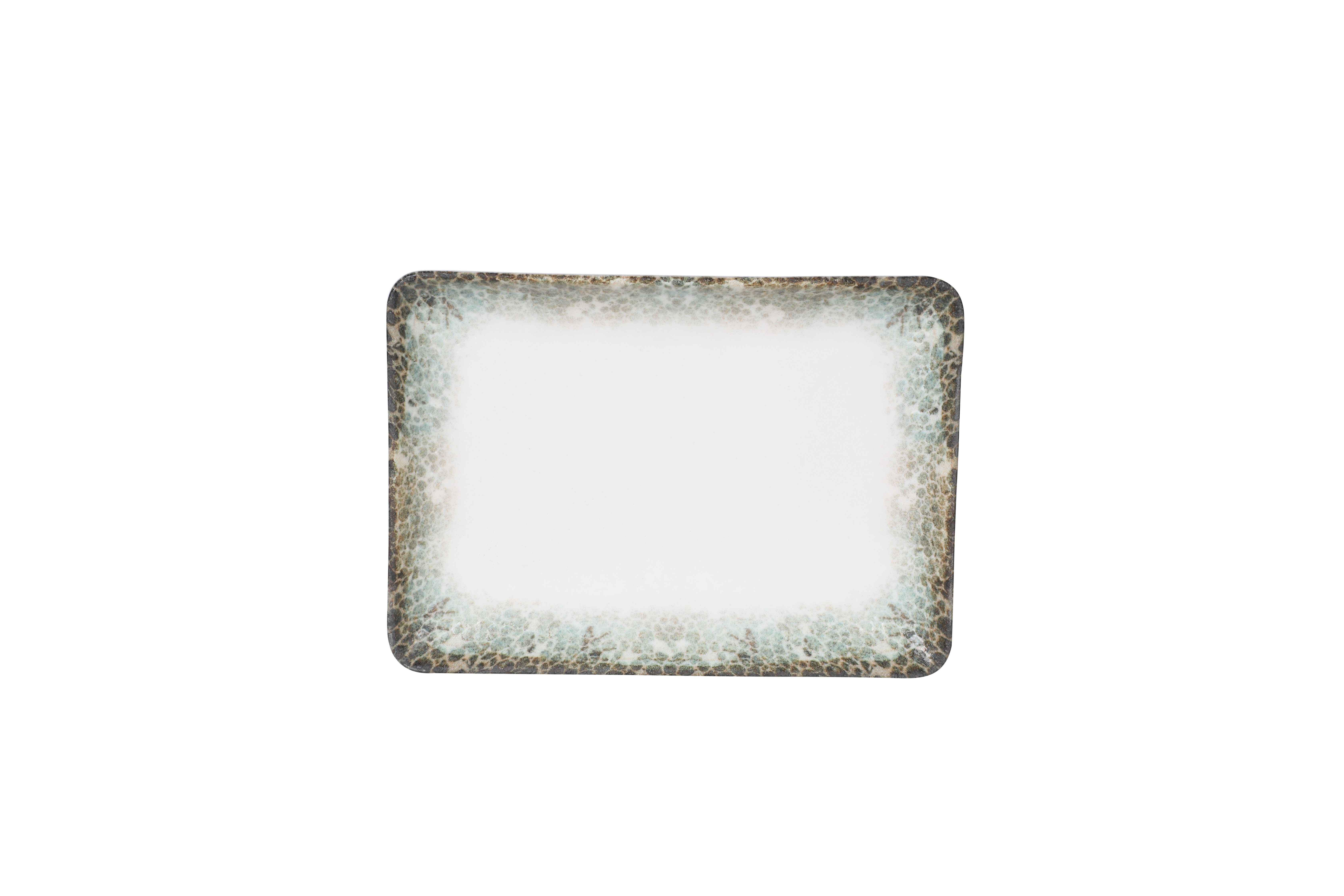 Rust Green правоъгълно плато 18/13cm - Kütahya