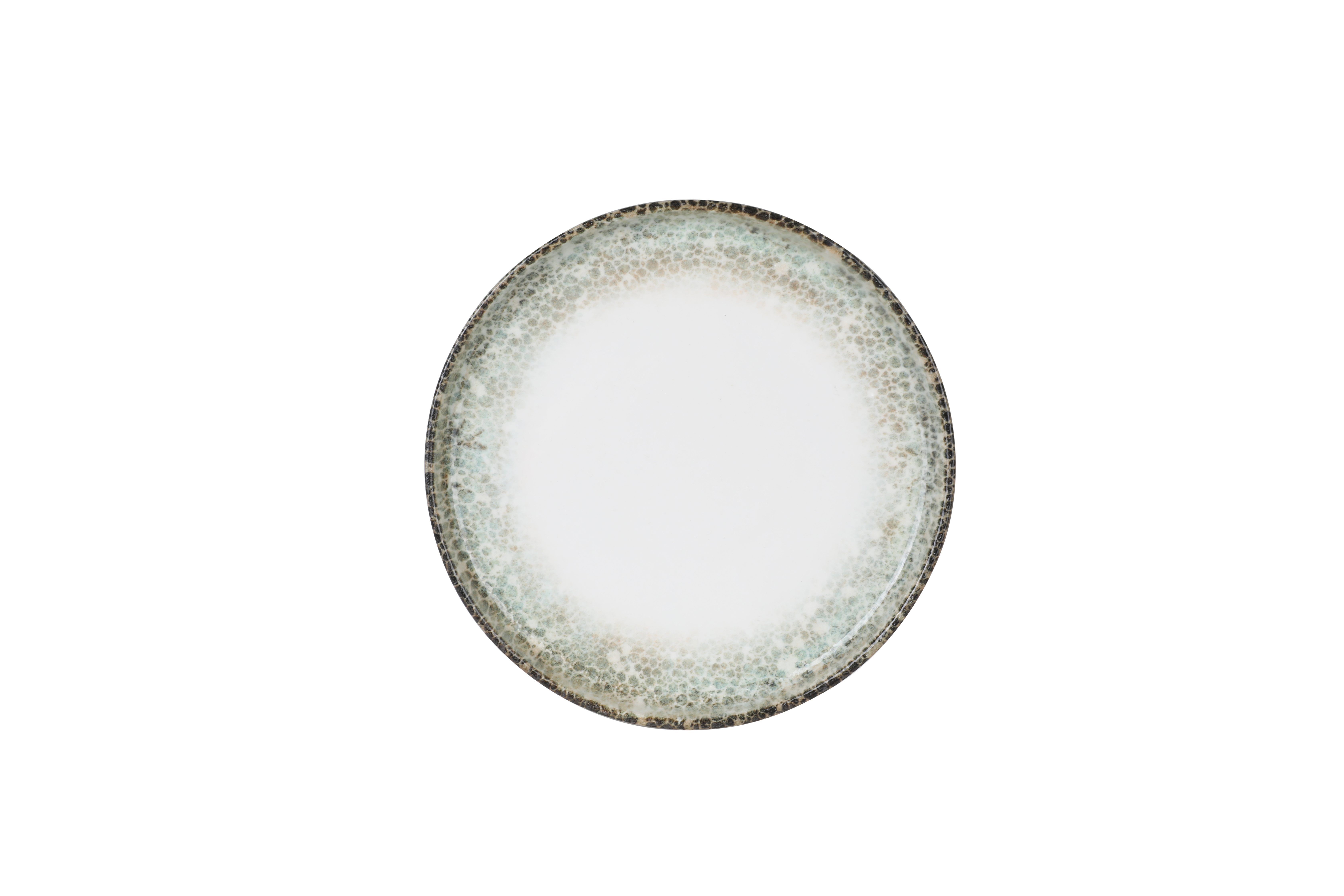 Rust Green чиния с борд Ø19cm - Kütahya