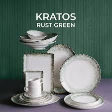 Rust Green чиния Ø17cm - Kütahya