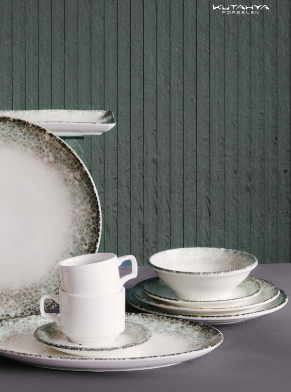 Rust Green чиния Ø17cm - Kütahya