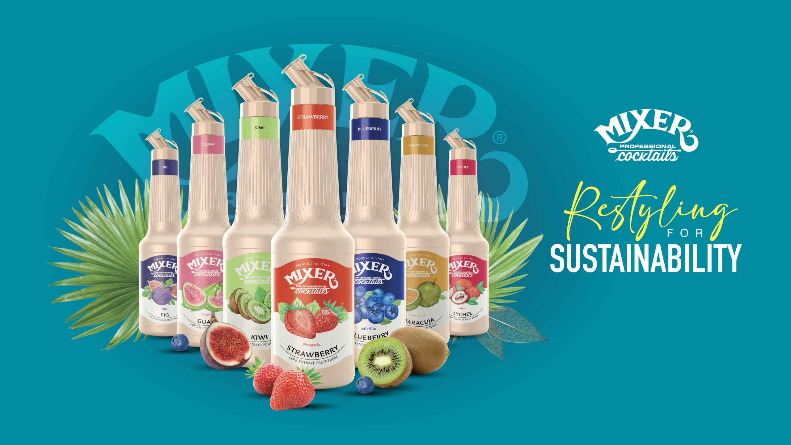 Mixer Пюре Диня 1L Red Fruit Puree Watermelon