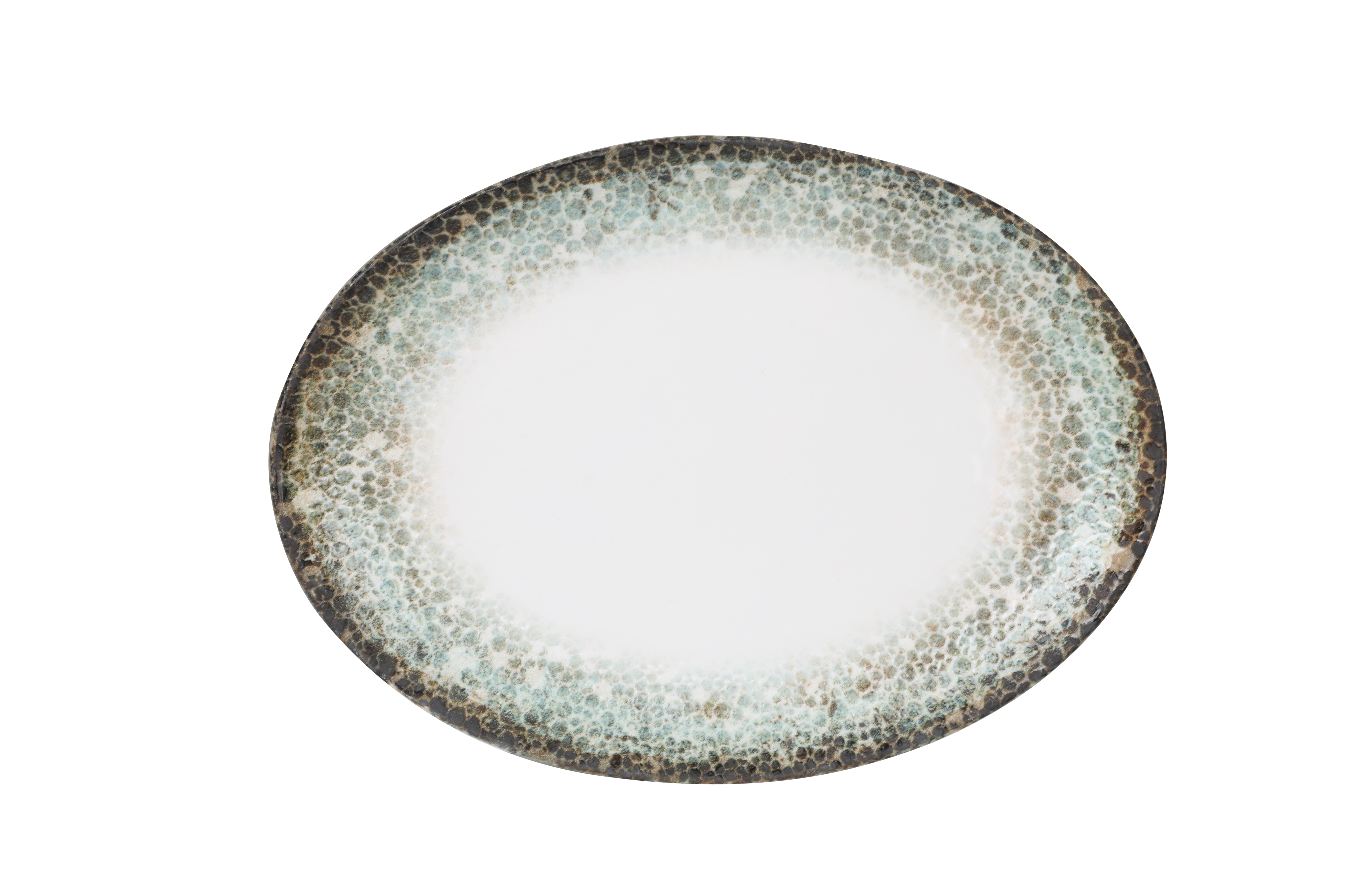 Rust Green овална чиния Ø26cm - Kütahya