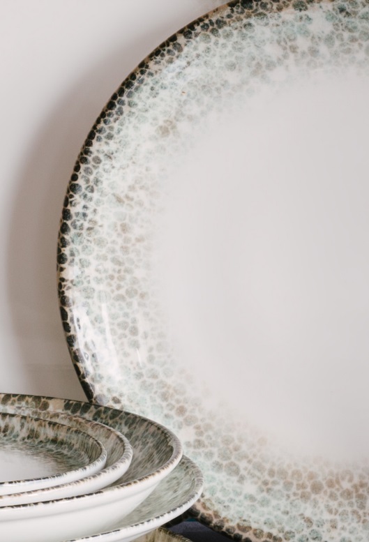 Rust Green чиния Ø23cm - Kütahya