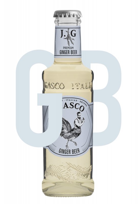 J.GASCO Ginger beer 200ml – натурална газирана напитка за коктейли и освежаване