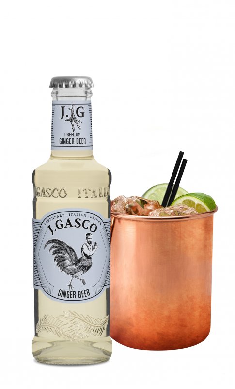 J.GASCO Ginger beer 200ml – натурална газирана напитка за коктейли и освежаване