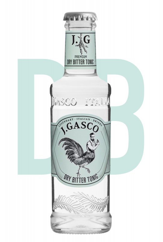 J.GASCO Dry Bitter Tonic 200ml – натурална газирана напитка за коктейли и освежаване