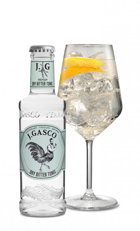 J.GASCO Dry Bitter Tonic 200ml – натурална газирана напитка за коктейли и освежаване