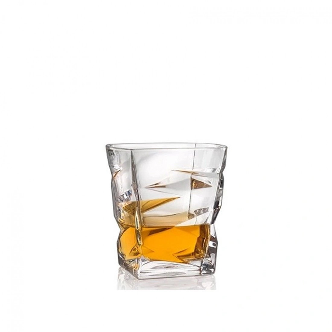 Кристална чаша за уиски Zig Zag 300ml - Bohemia