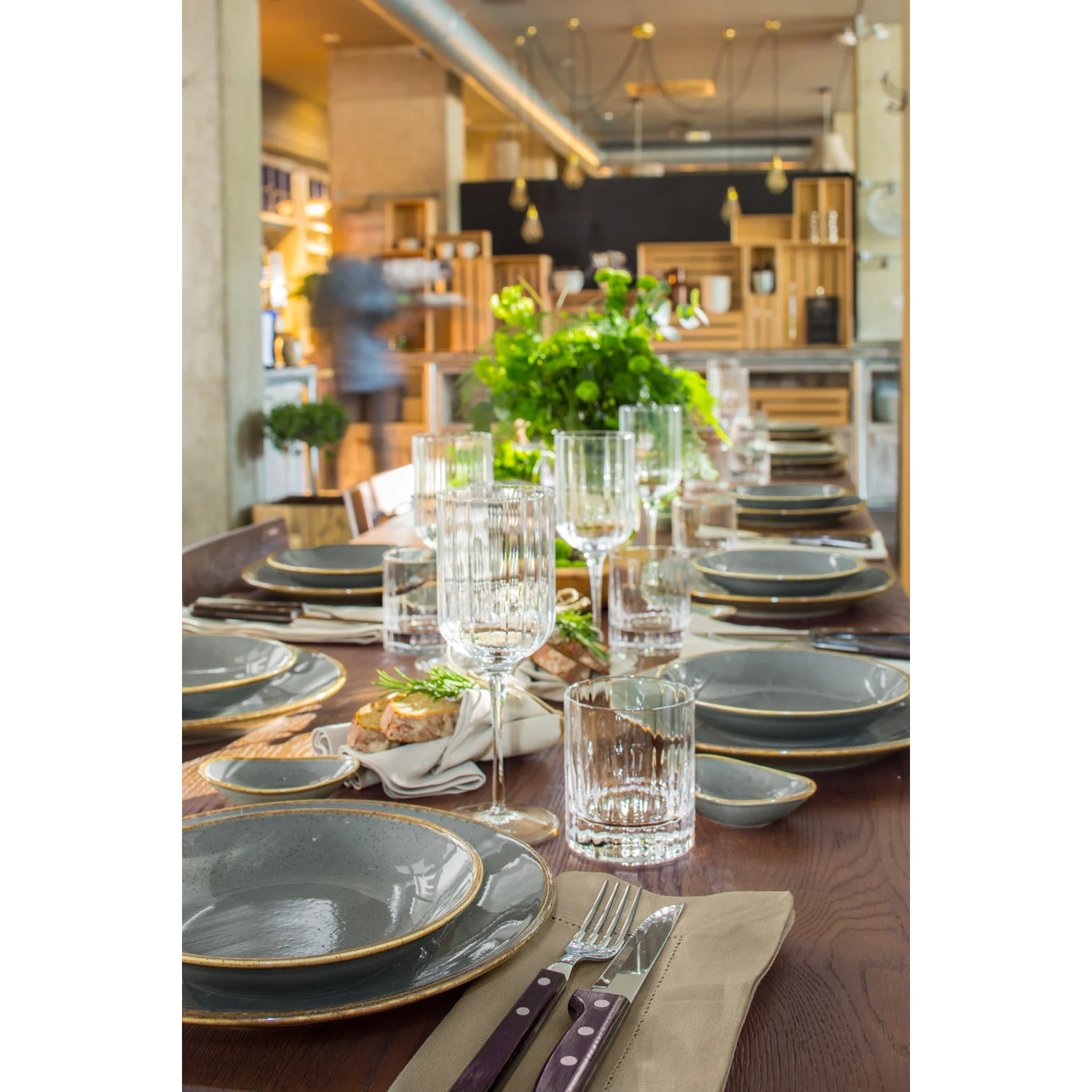 Vega Sidina Grey дълбока чиния Ø21cm