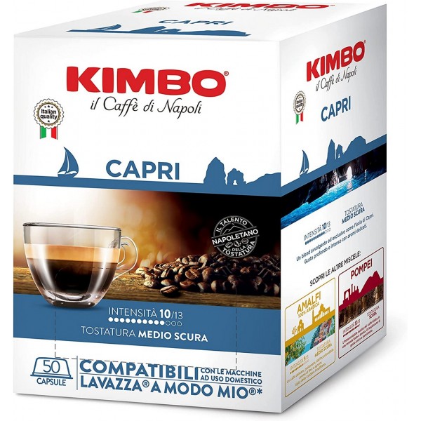 Kimbo Capri капсули за система a modo mio 50бр в опаковка