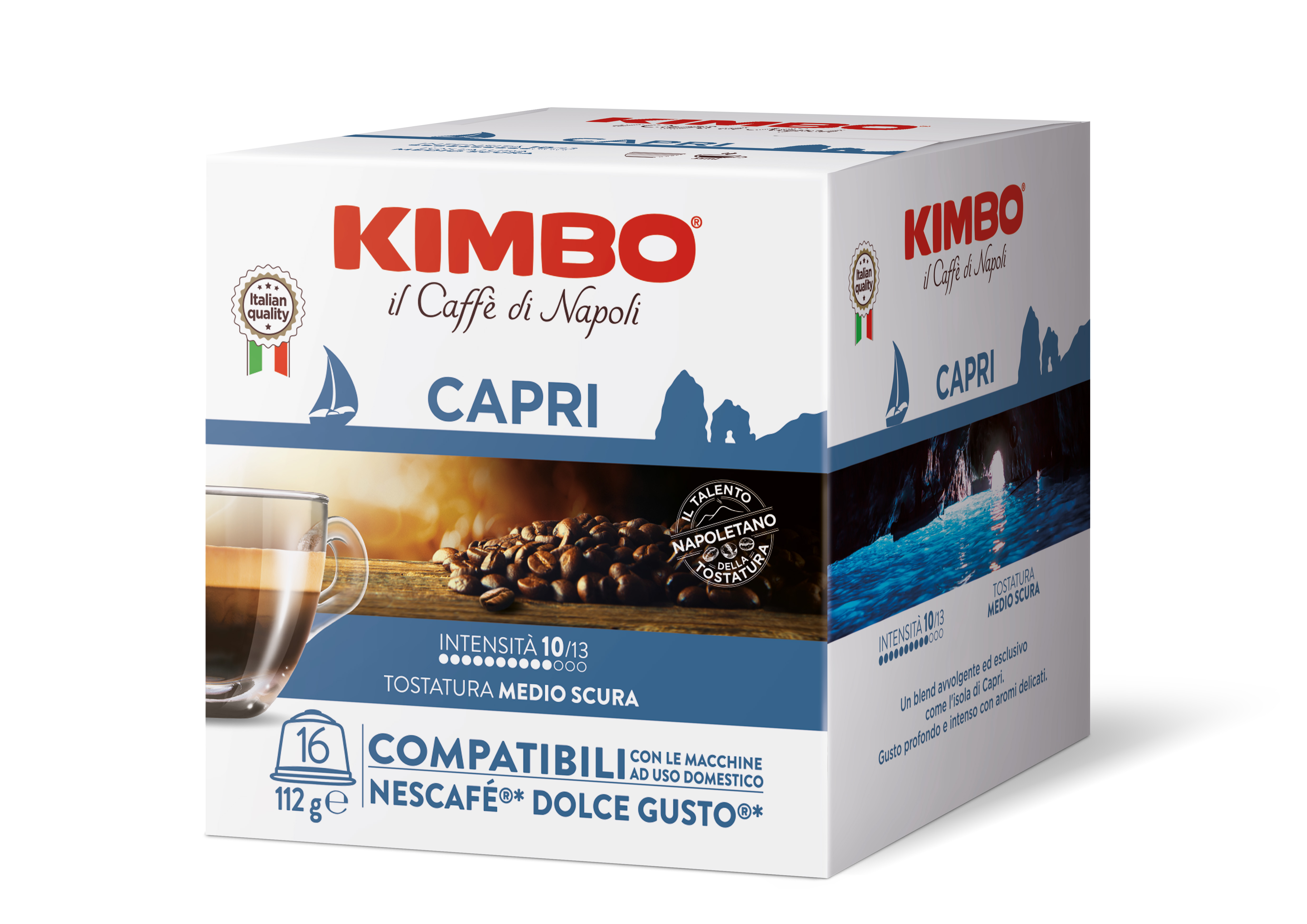 Kimbo Capri  капсули за кафемашина Dolce Gusto - 16 бр. х 7 г