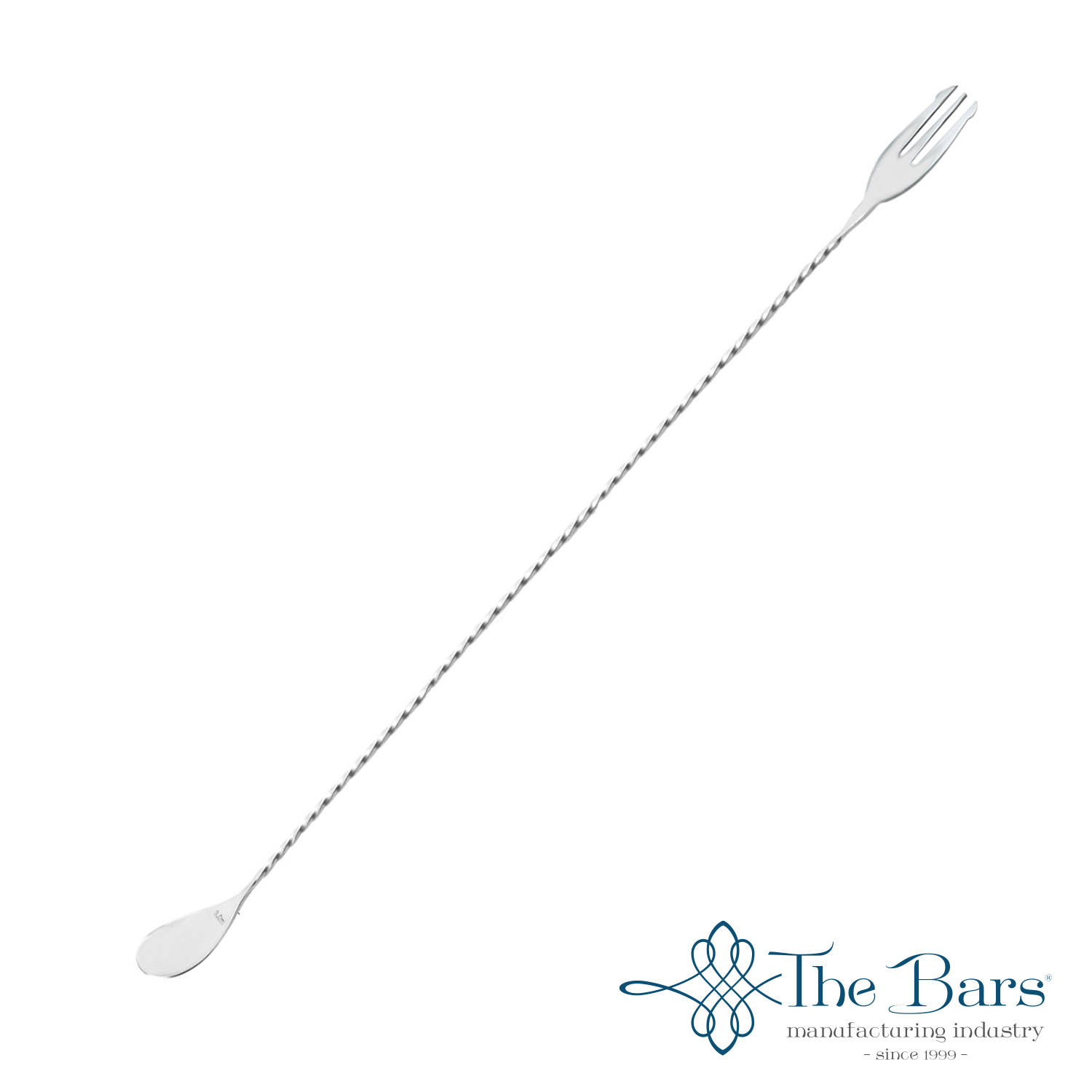 Барова лъжица с тризъбец 45cm inox - The Bars