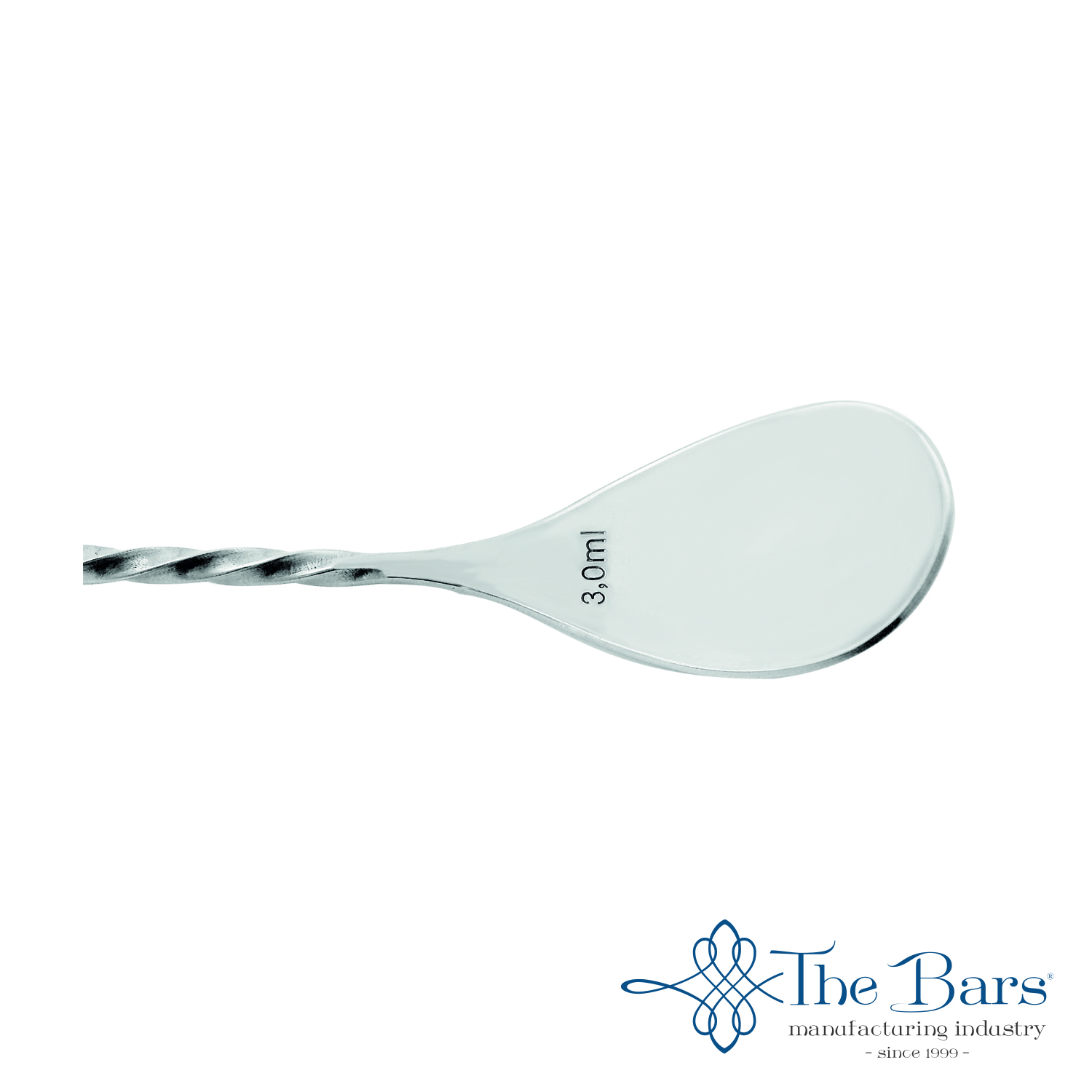 Барова лъжица с тризъбец 45cm inox - The Bars