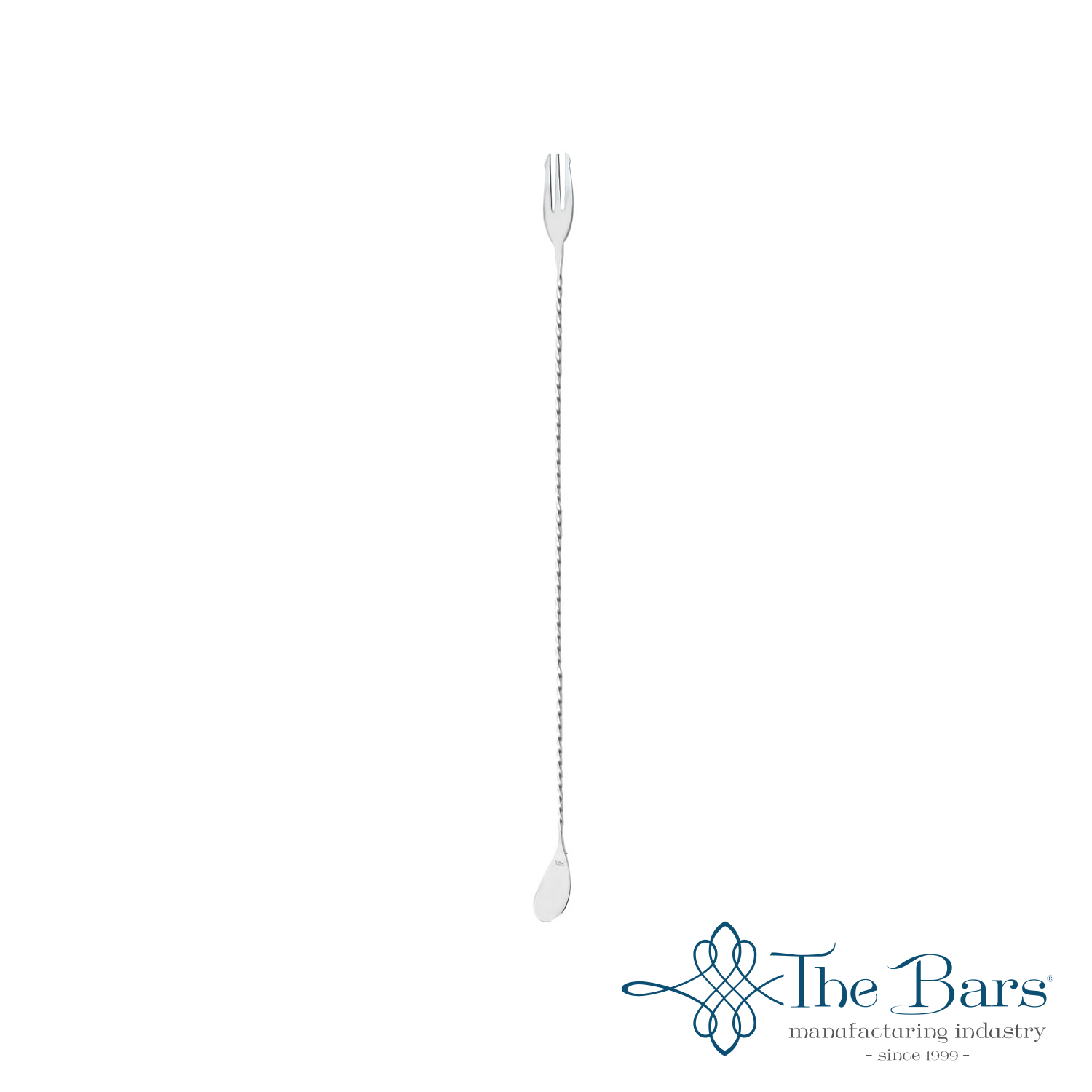 Барова лъжица с тризъбец 30cm Inox - The Bars